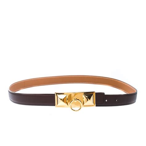 brown vs black hermes belt womens|Hermes adjustable belt.